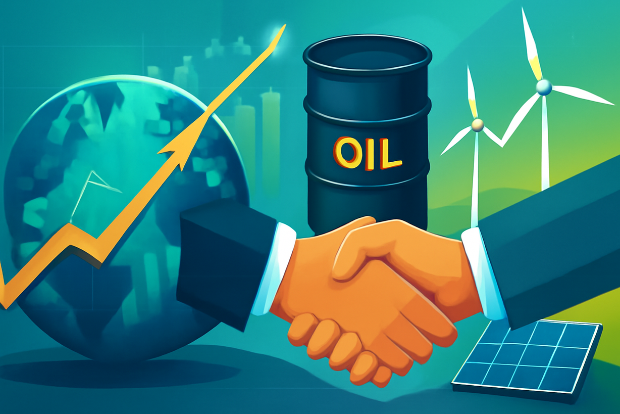 Perspectivas Económicas Globales: Crecimiento a la Baja y Desafíos Energéticos