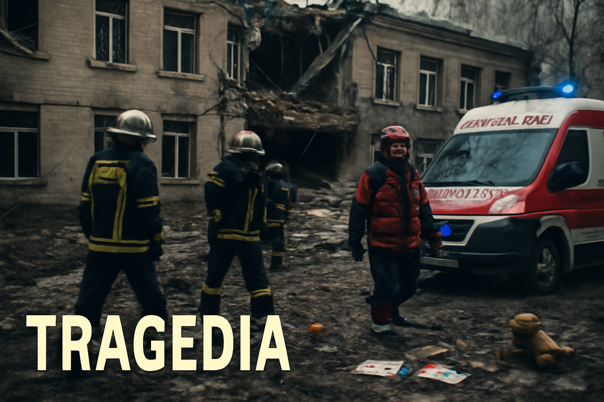 Ataque en Starobilsk: Un muerto y 35 heridos, incluyendo niños