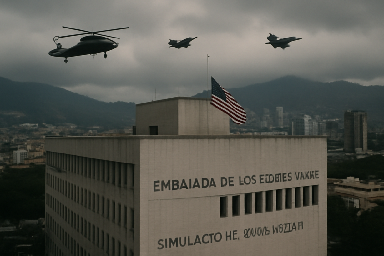 Simulacro de evacuación de EE. UU. en Venezuela el 23 de mayo