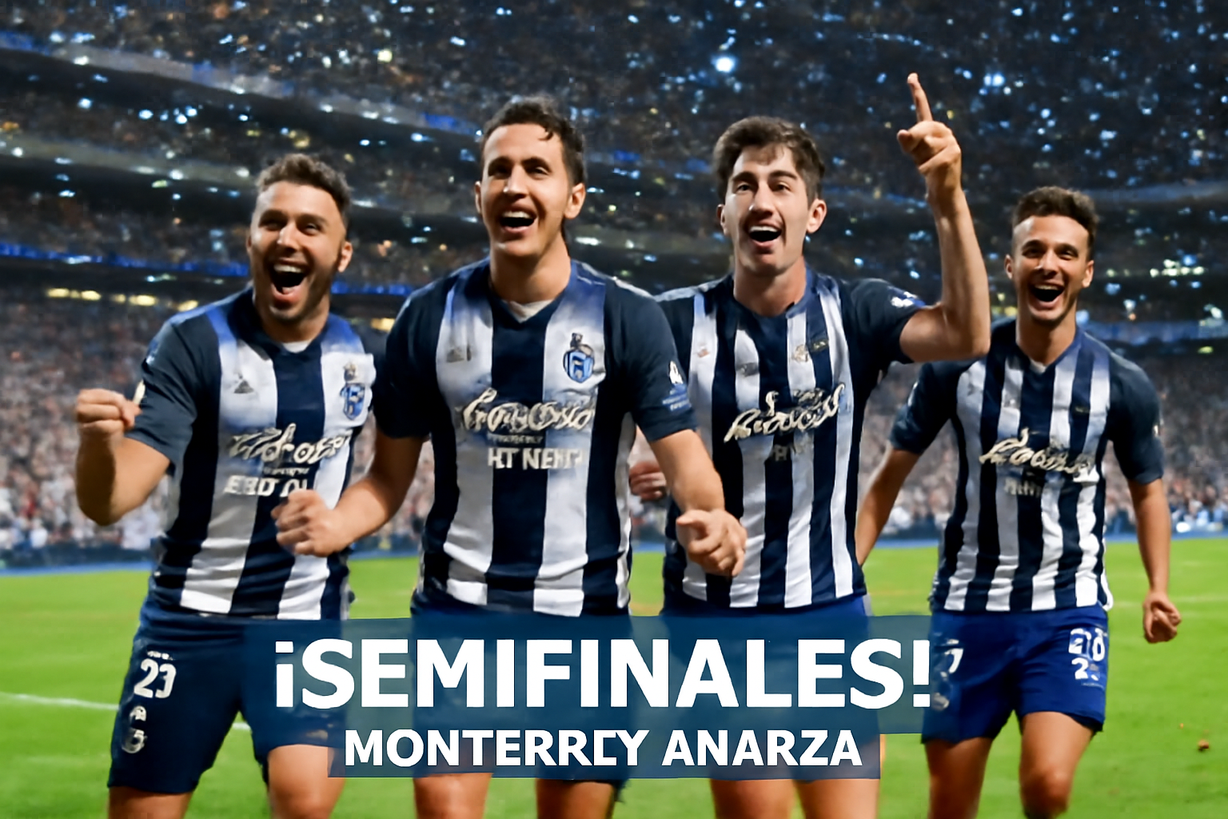 Monterrey avanza a semifinales tras emocionante victoria global sobre América
