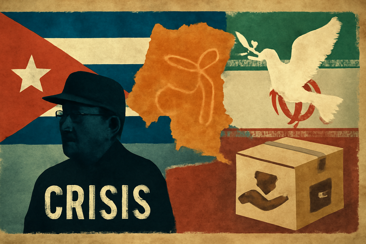 Crisis Global: Presión en Cuba, Brote de Ébola y Negociaciones en Irán