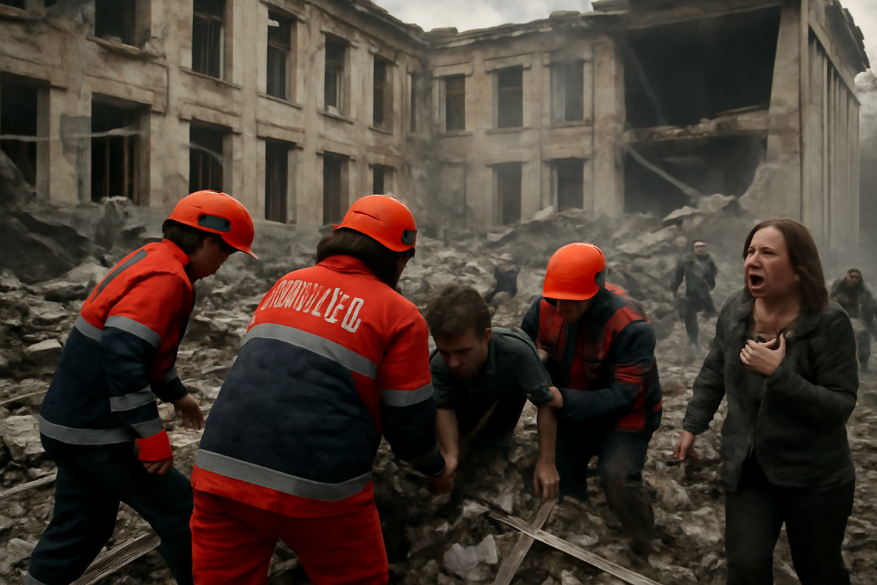 Ataque con drones en Luhansk: Cuatro muertos y 40 heridos en campus universitario