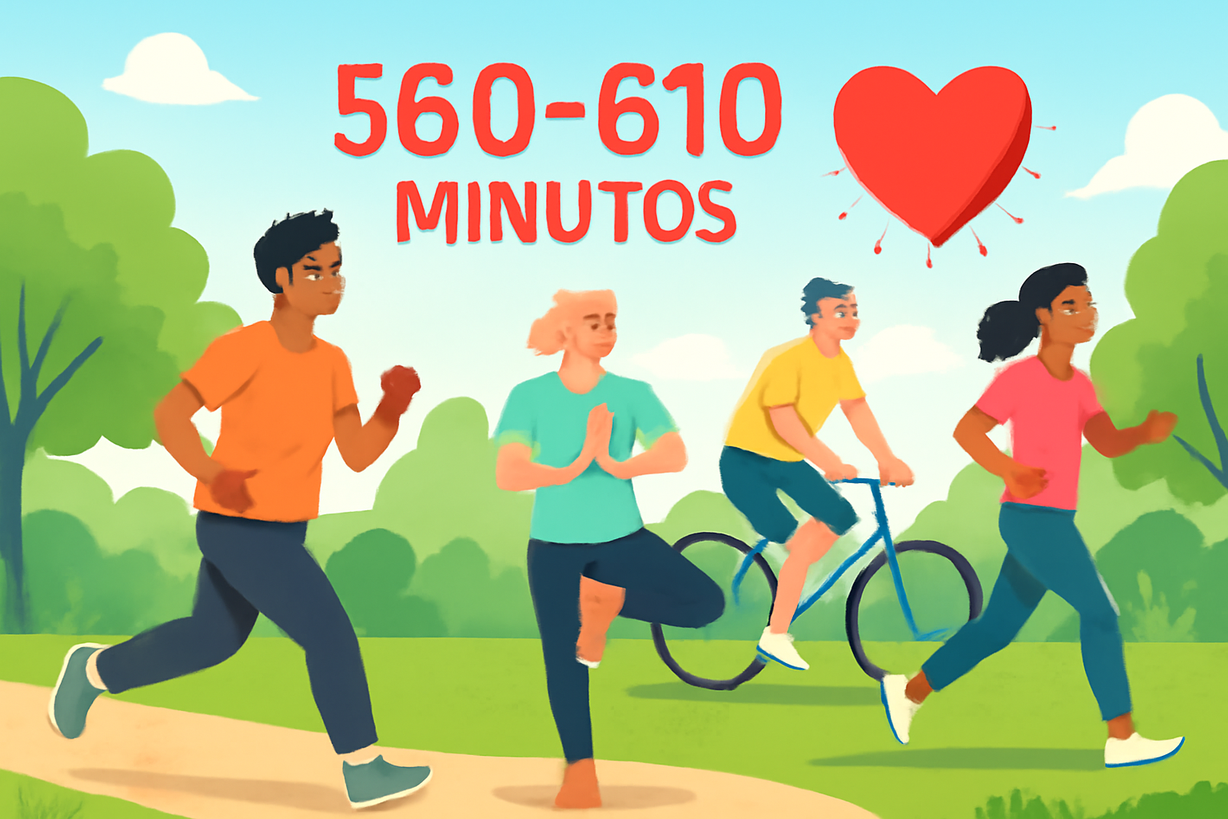 Nuevo estudio: Seis veces más ejercicio para prevenir infartos y ACVs