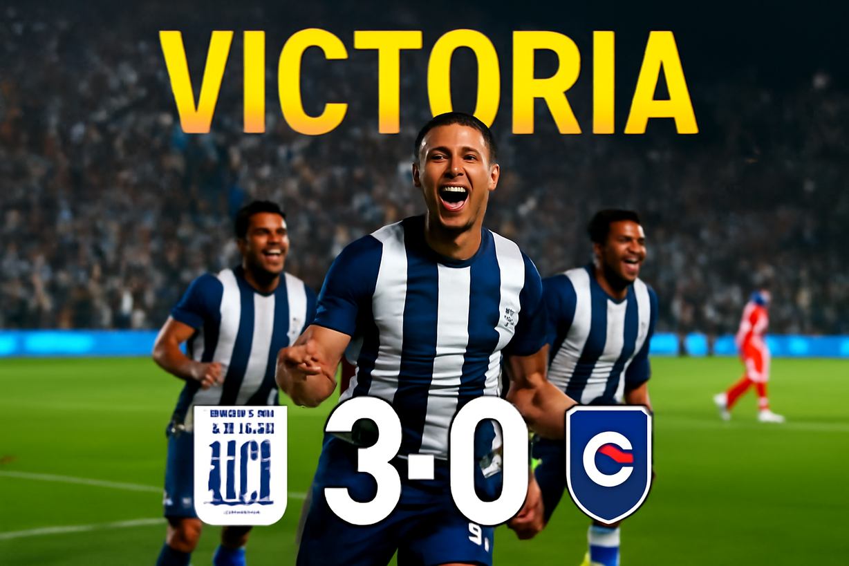 Alianza Lima arrasa 3-0 a Chankas en el Apertura