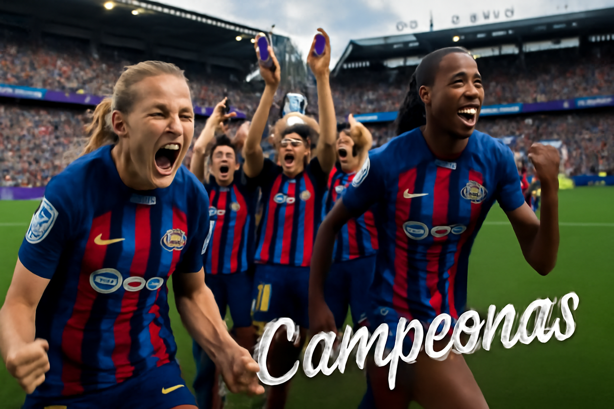 El Barça Femenino conquista su cuarta Champions con un 4-0 al Lyon