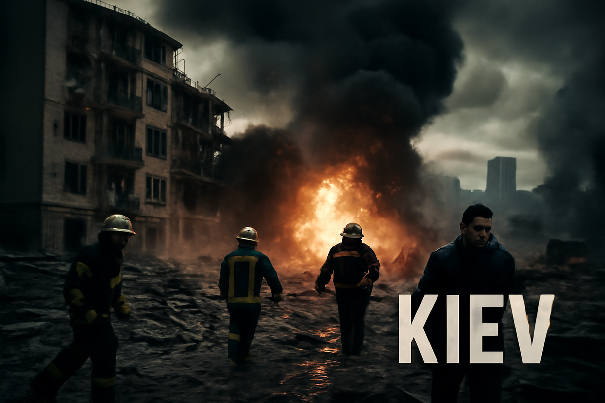 Rusia lanza ataque masivo en Kiev: 4 muertos y 83 heridos