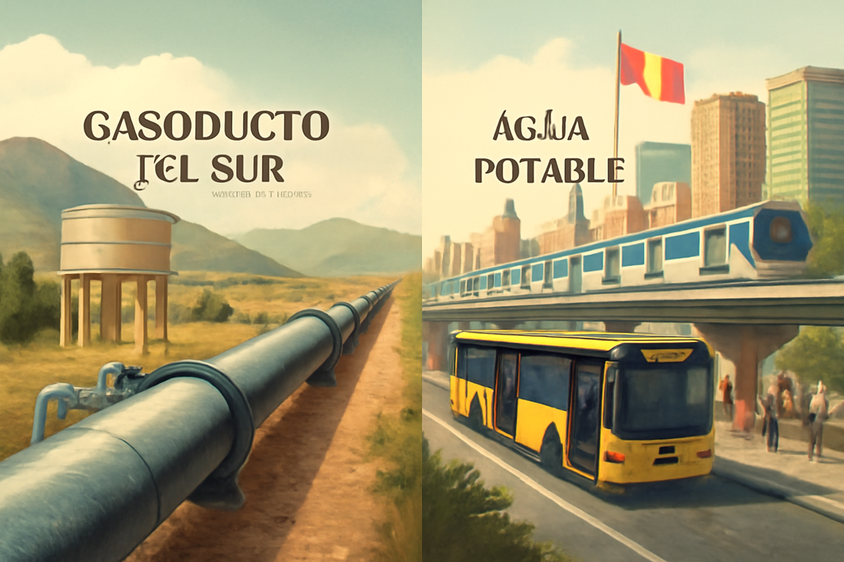 Propuestas de Juntos por el Perú: Gasoductos, Transporte y Agua Potable para Lima