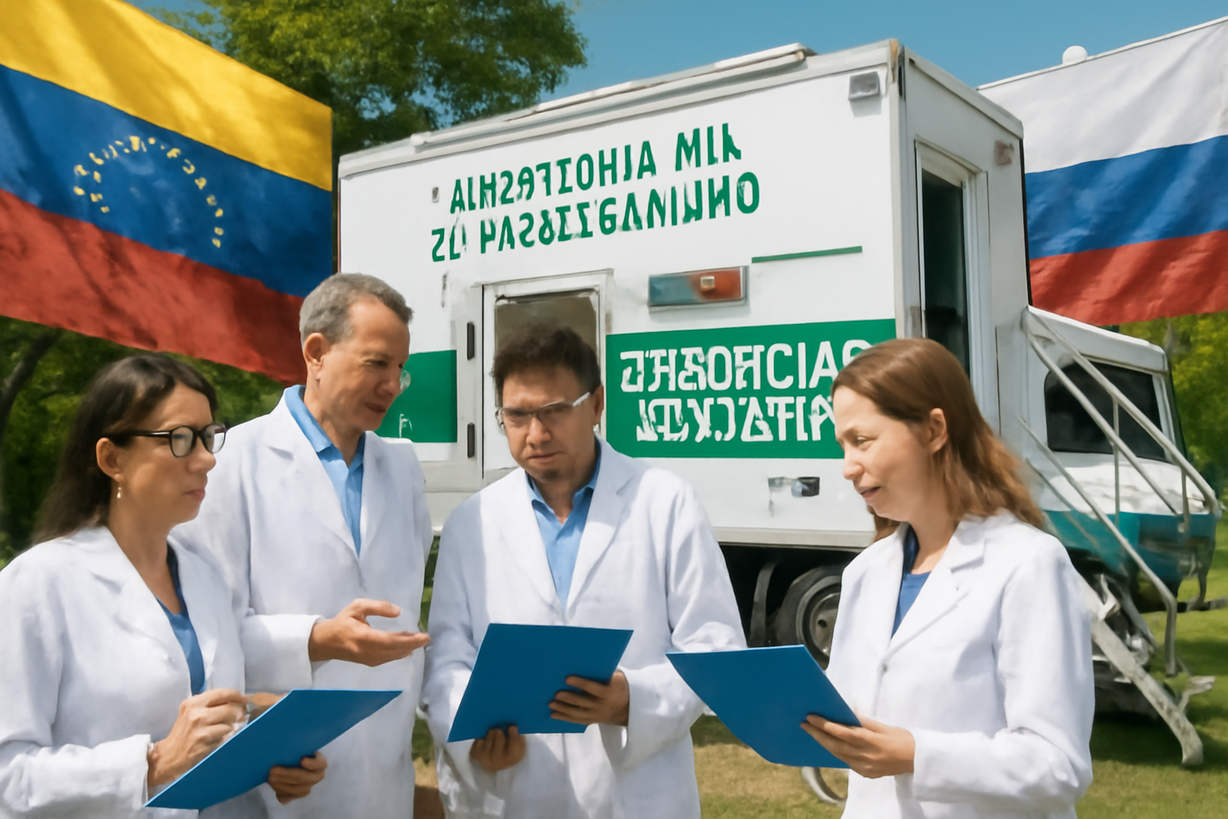 Cooperación Venezuela-Rusia: Fortaleciendo Respuestas Sanitarias ante Emergencias
