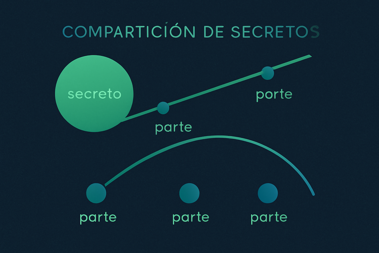 Dividiendo Secretos: El Método de Adi Shamir y su Aplicación en el Legacy Kit