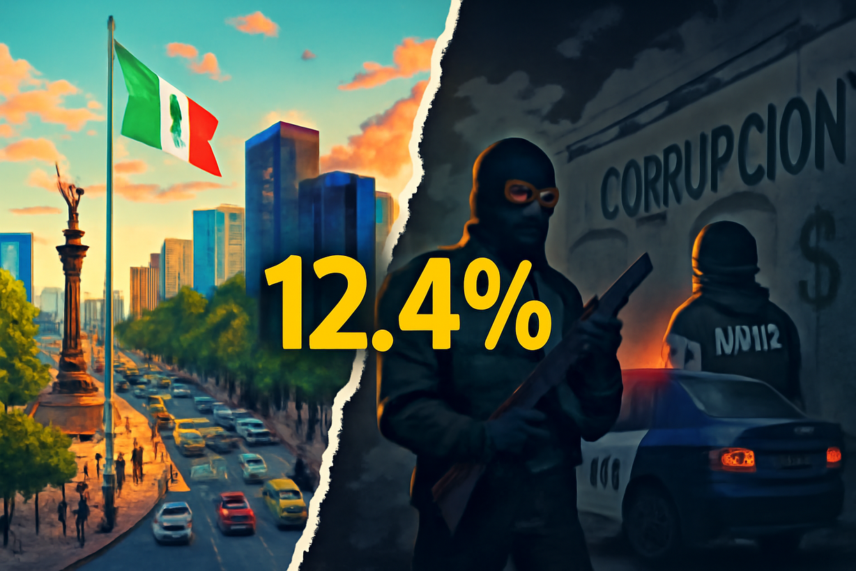 El Costo Oculto de la Violencia y Corrupción en México: 12.4% del PIB en Peligro