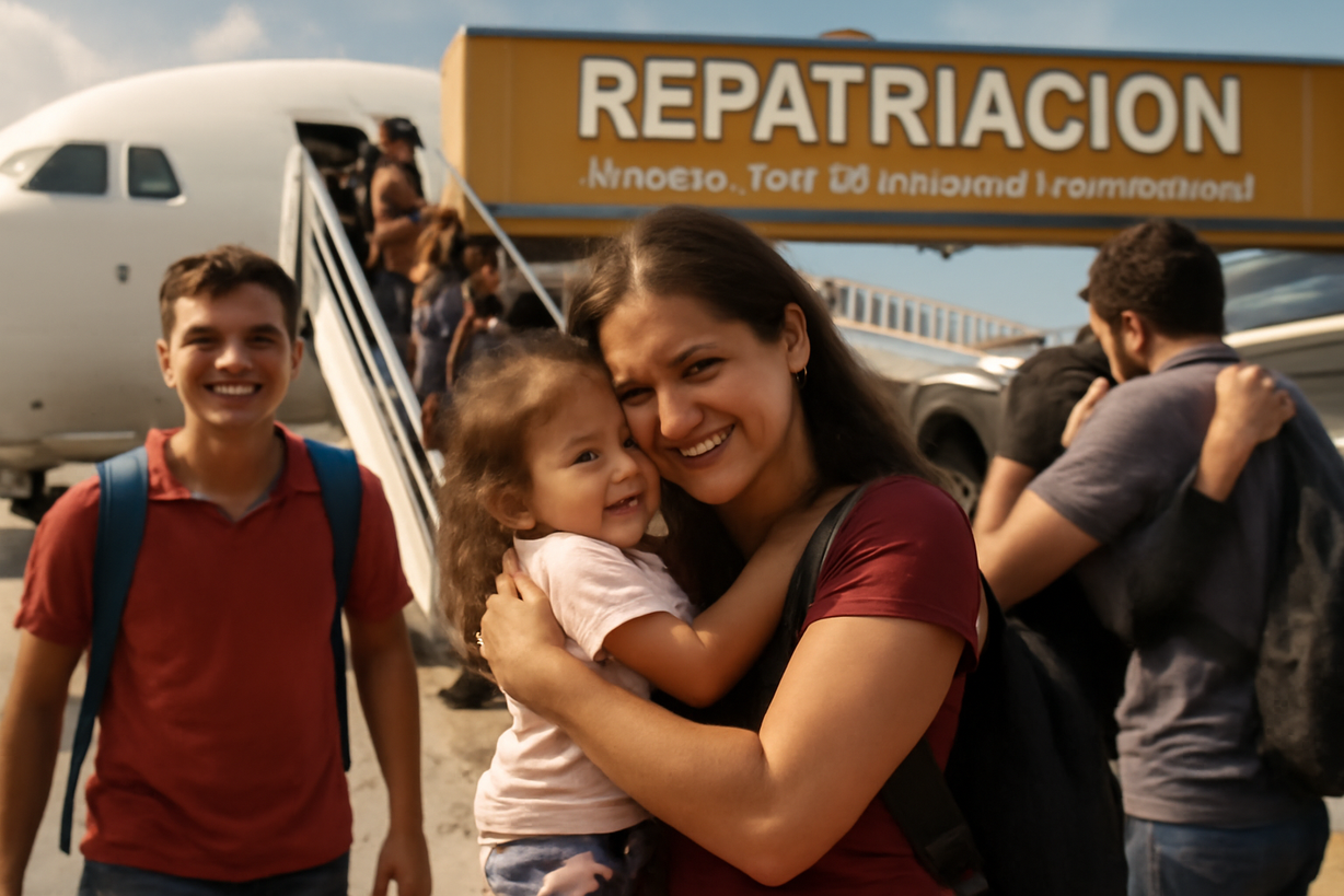 Repatriación de 126 migrantes venezolanos desde Florida a Venezuela