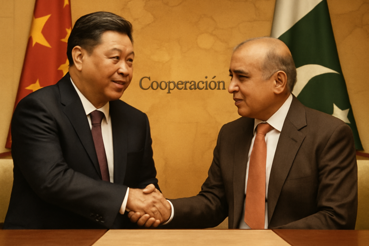 Xi Jinping y Shehbaz Sharif: Uniendo fuerzas por la paz en Oriente Medio