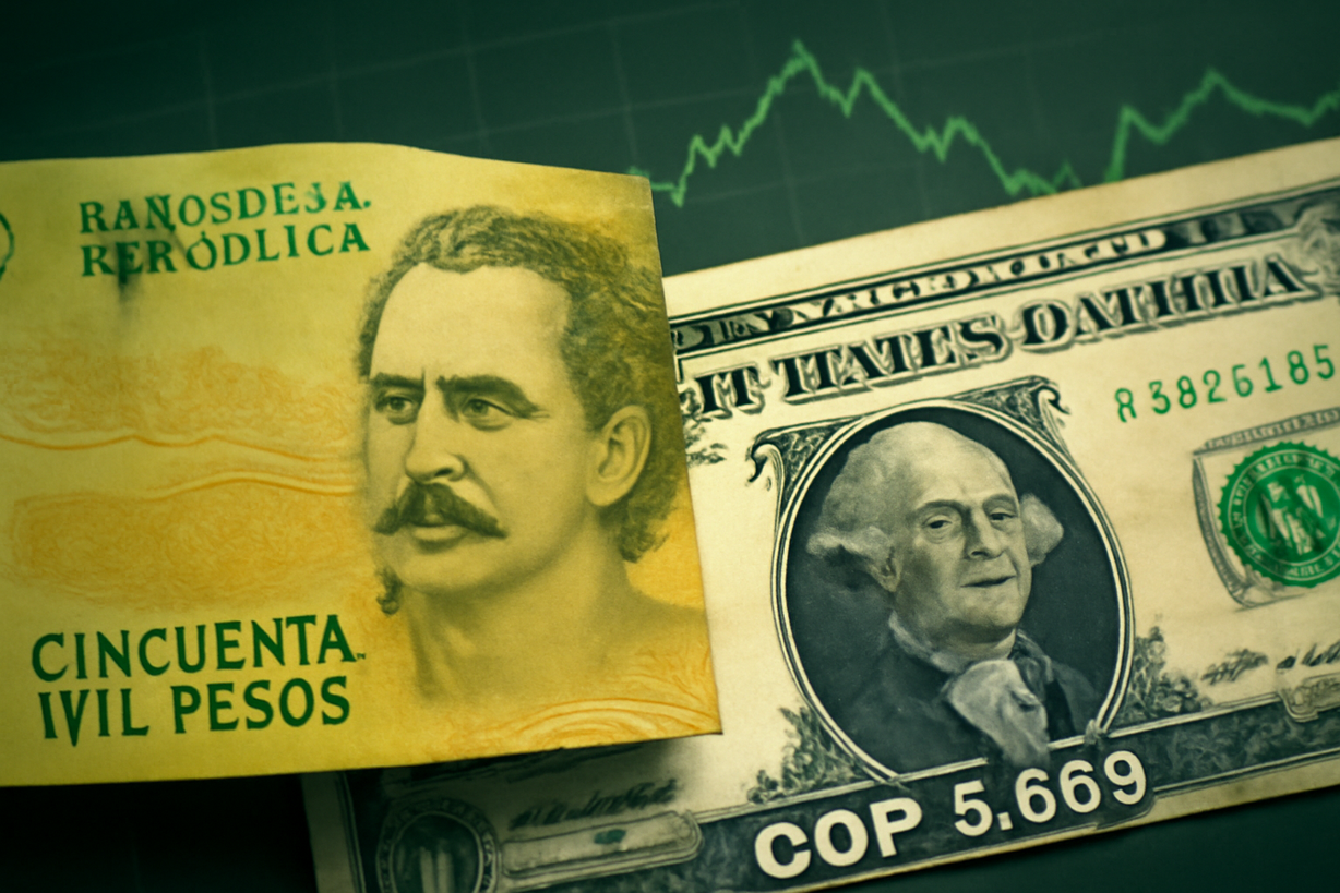 El Dólar en Colombia: Volatilidad y Desafíos en un Año de Caídas