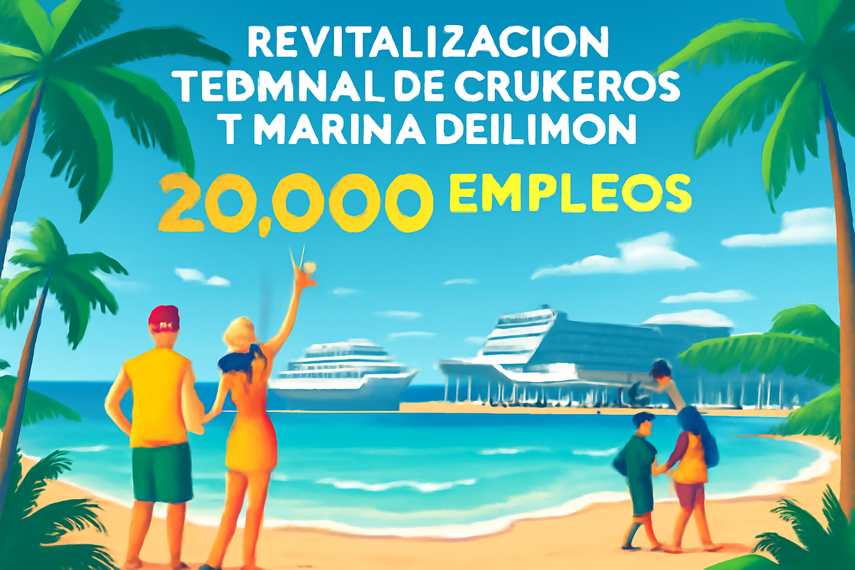 Impulso al Megaproyecto de Cruceros en Limón: $900 Millones para el Turismo y el Empleo