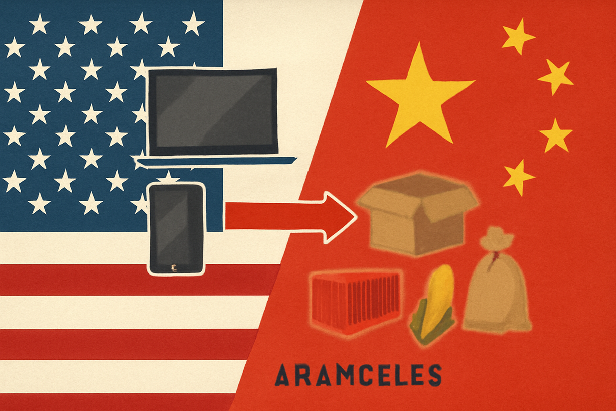 EE.UU. busca aranceles más bajos para productos chinos en medio de la guerra comercial