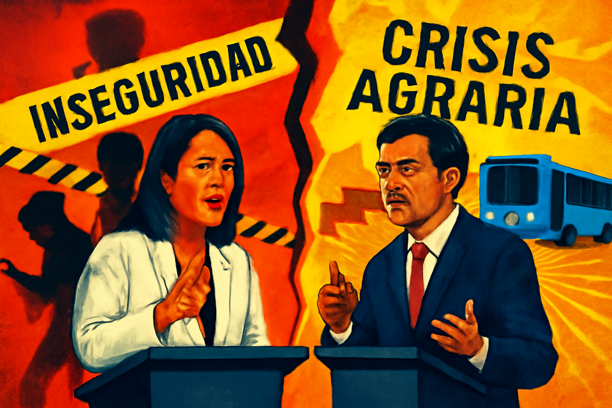 Crisis en Perú: Paros Agrarios, Inseguridad y el Debate Presidencial Decisivo