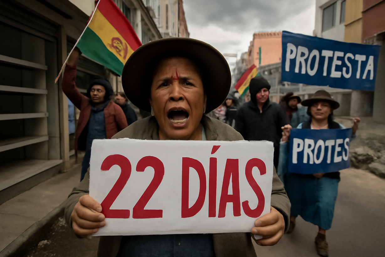 Crisis en Bolivia: Protestas y Bloqueos Exigen la Renuncia de Rodrigo Paz