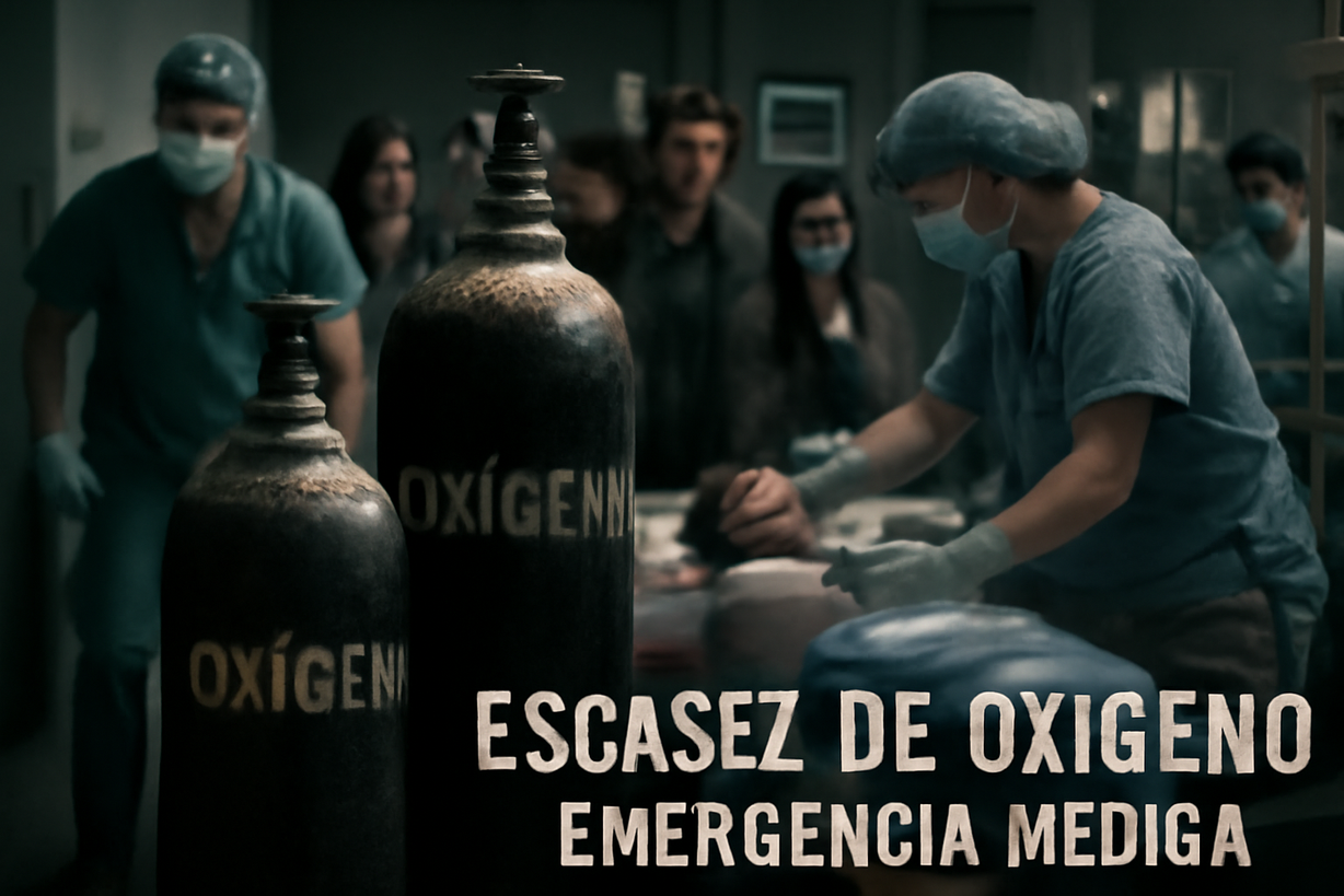 La Paz en Crisis: Escasez de Oxígeno Amenaza la Atención Médica