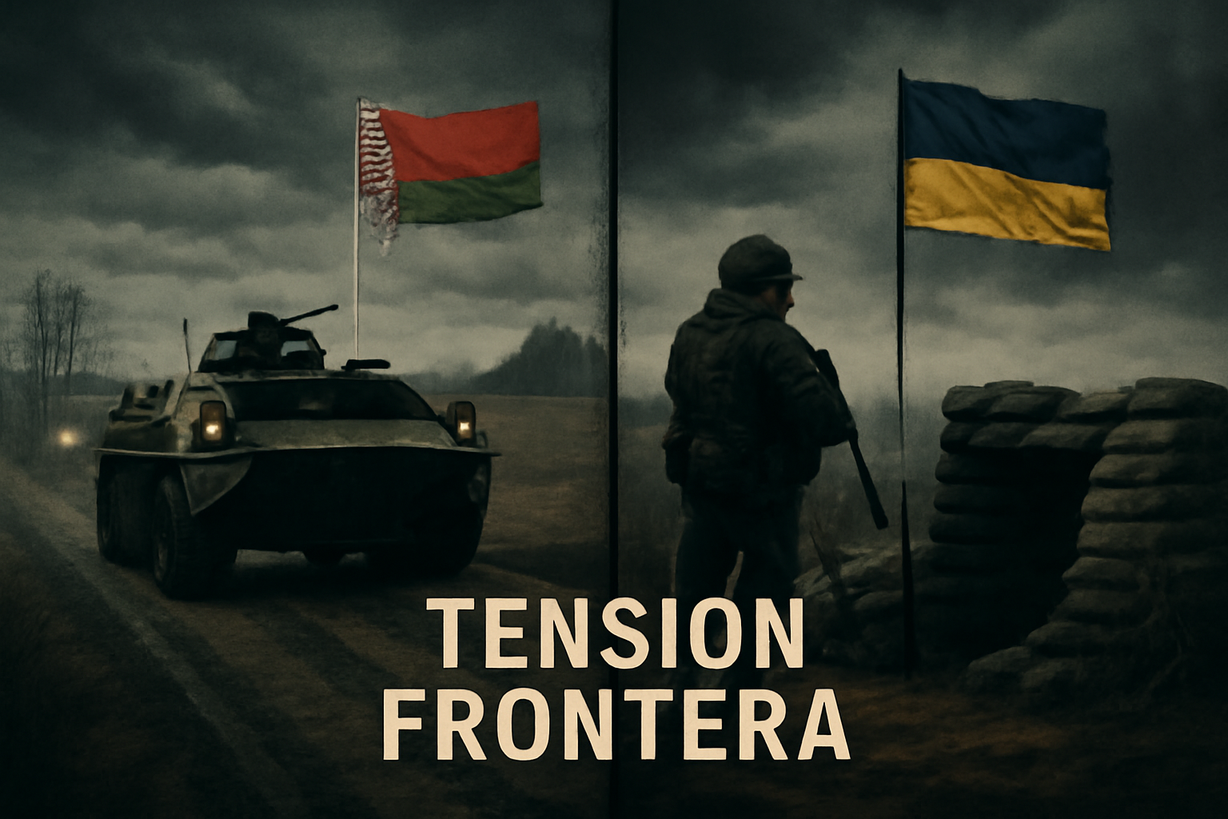 Lukashenko y el despliegue ruso: Ucrania refuerza su frontera norte
