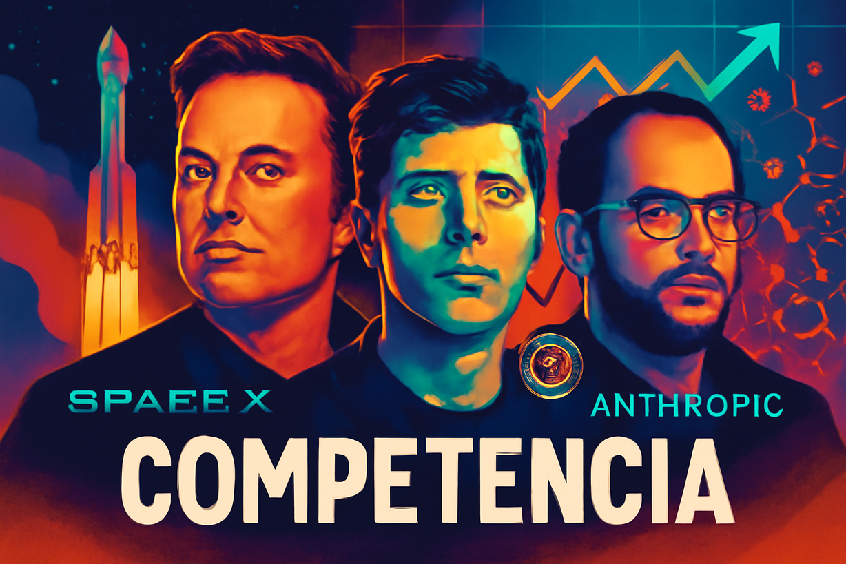 Elon Musk, Sam Altman y Dario Amodei: La Batalla por la OPV Millonaria
