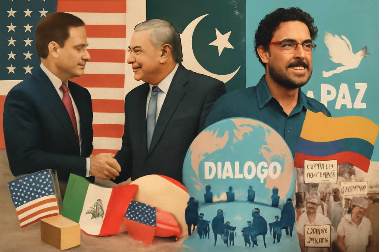 Diálogos Globales: Paz, Negociaciones y Protestas en el Escenario Internacional