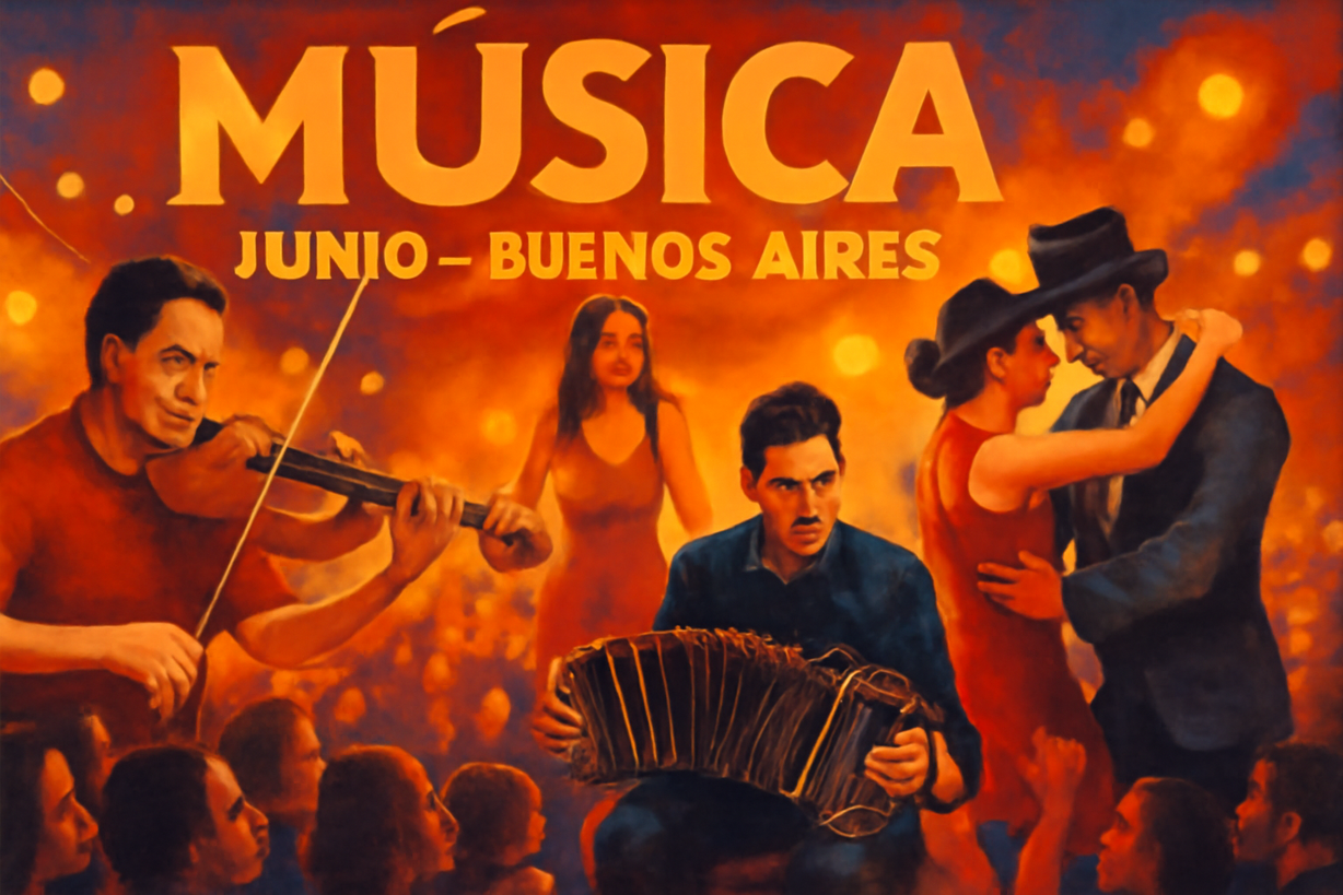 Junio Musical: Conciertos Imperdibles en Buenos Aires