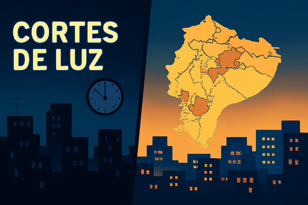 Cortes de luz en Ecuador: Mantenimiento preventivo ante El Niño