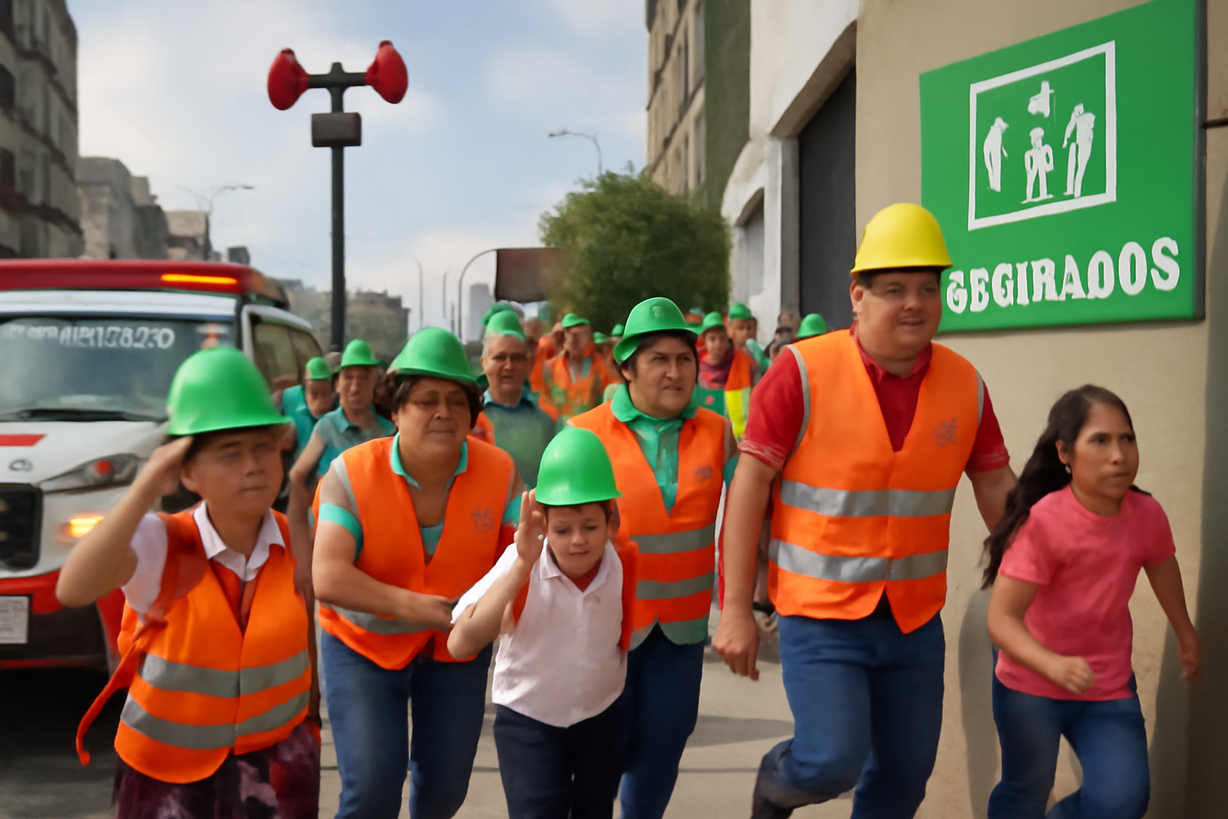 Perú Realiza Primer Simulacro Nacional Multipeligro 2026