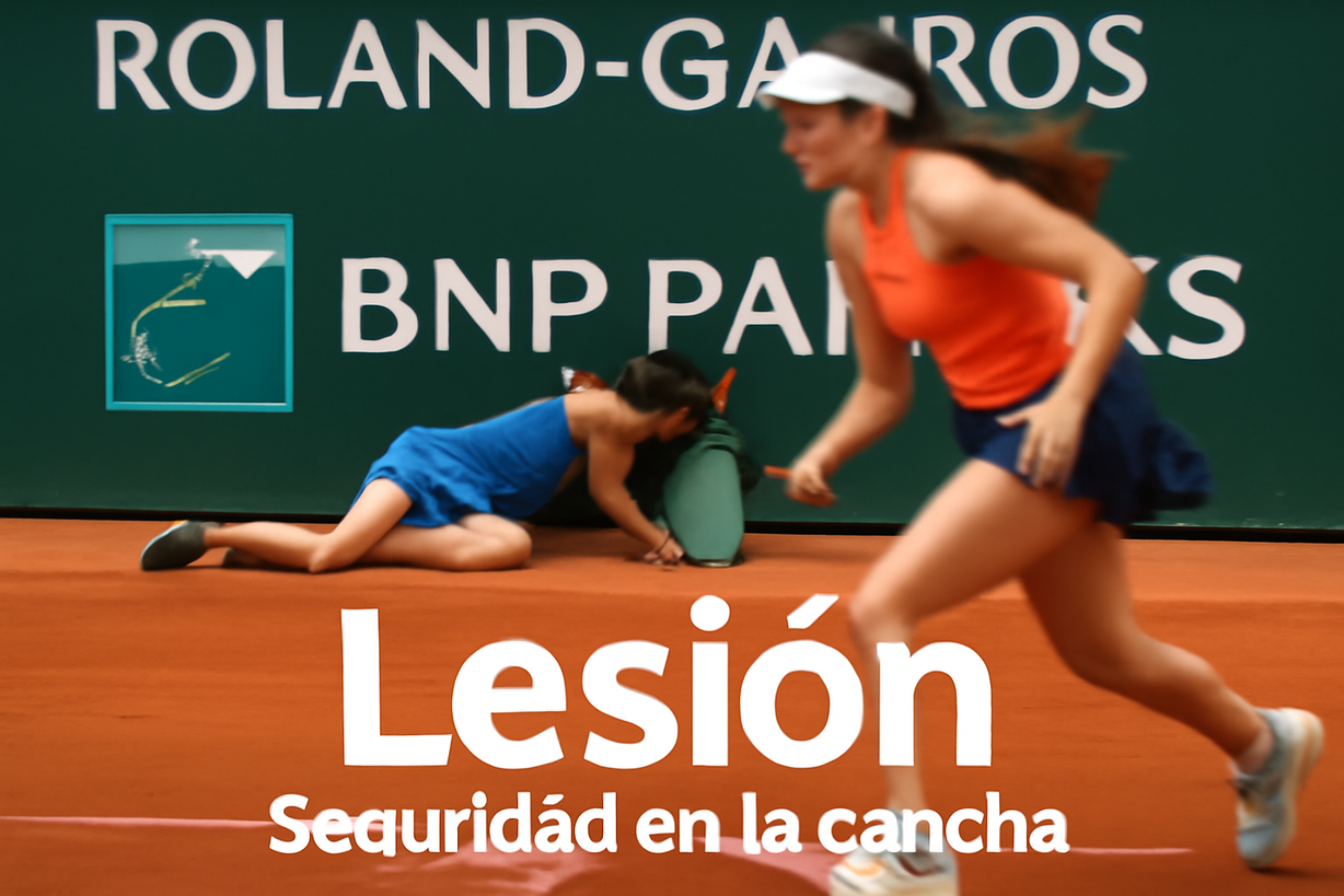 Incidente de Seguridad en Roland Garros: Lesión de Zeynep Sönmez Genera Preocupación