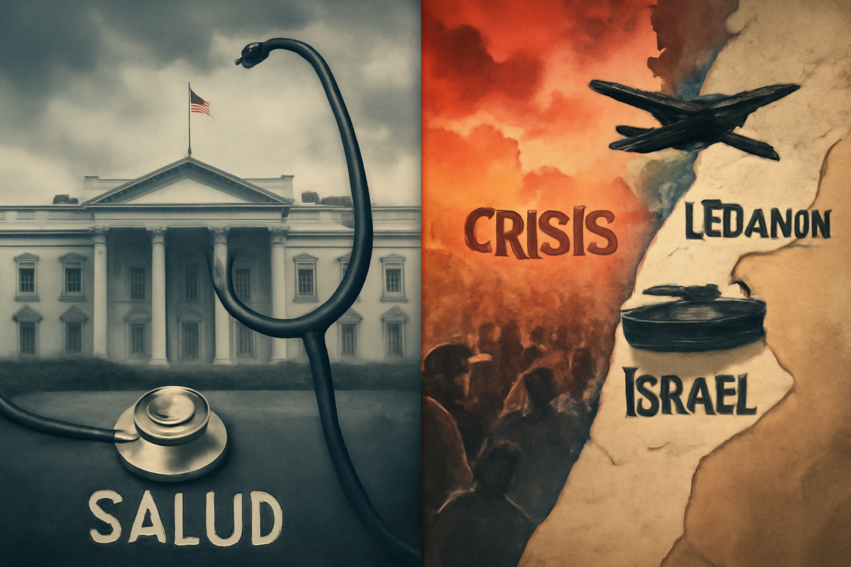 Salud de Trump, tensiones en Medio Oriente y crisis en Bolivia: un panorama global.