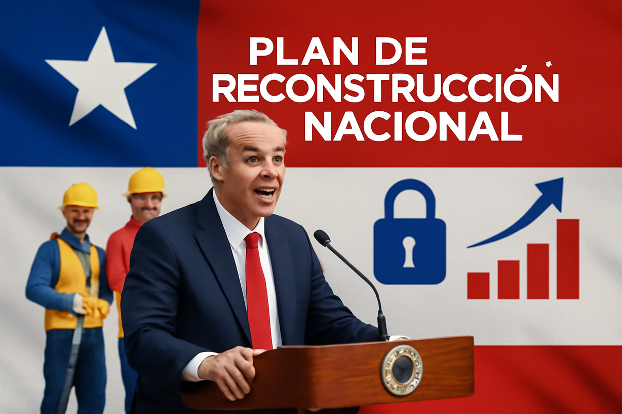 Plan de Reconstrucción Nacional de Kast: 40 Medidas para el Empleo y la Seguridad