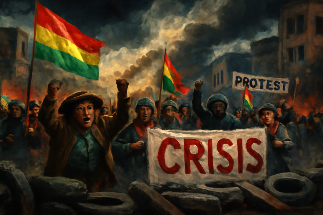 Crisis en Bolivia: Protestas y Bloqueos Amenazan la Estabilidad del Gobierno de Paz