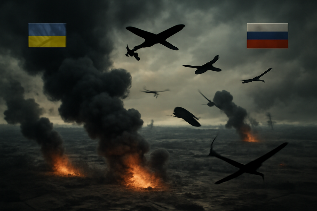 Rusia Aumenta la Intensidad de su Ofensiva en Ucrania: 290 Drones y 277 Bombas en un Día