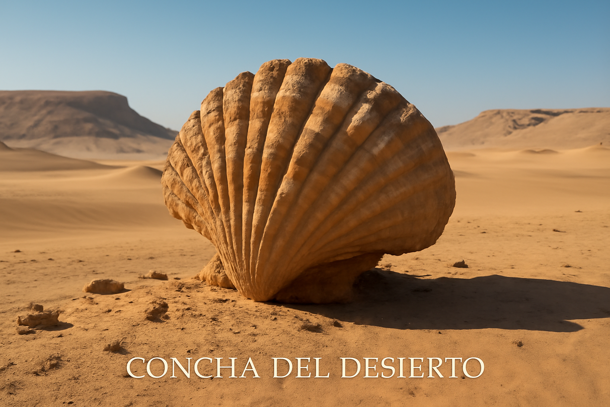 Roca en el desierto de Arabia: ¿Evidencia de un antiguo océano?