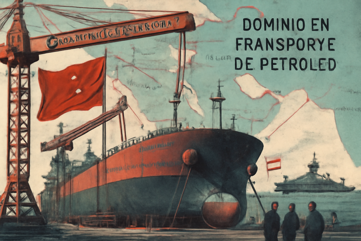 China Domina el Mercado de Superpetroleros en Medio de la Inestabilidad Geopolítica