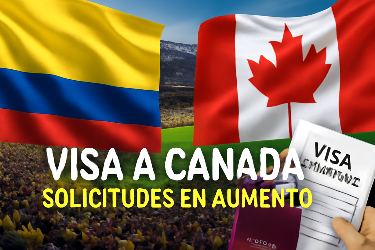 Aumento del 18% en Solicitudes de Visa Canadiense por Colombianos en 2026