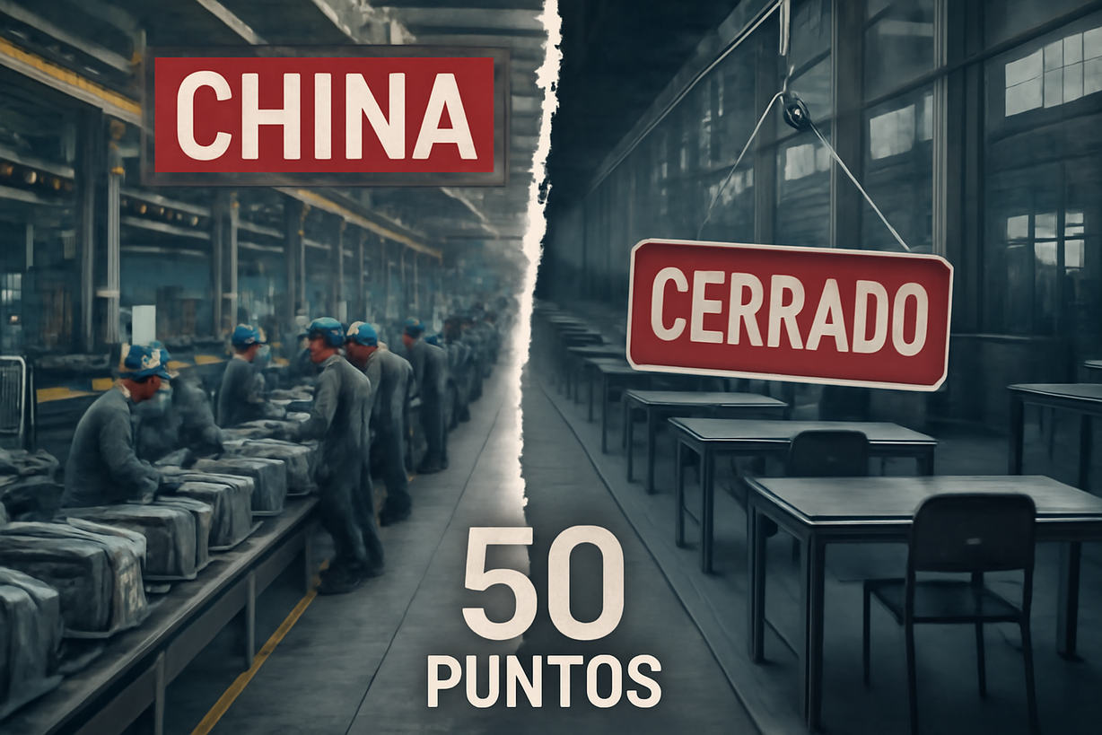 Estancamiento en la Manufactura China: Riesgos y Desafíos en Mayo