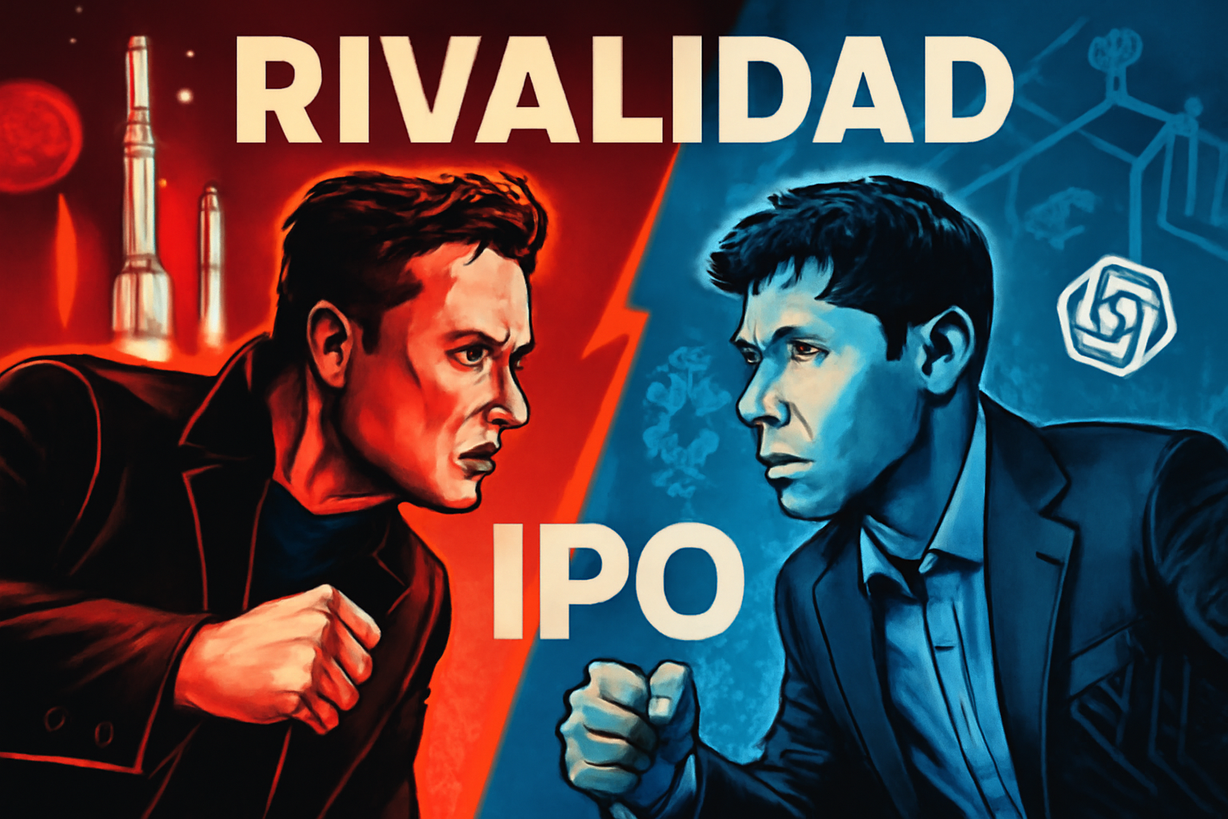 Elon Musk y Sam Altman: La Batalla por el Futuro de la IA y las IPOs