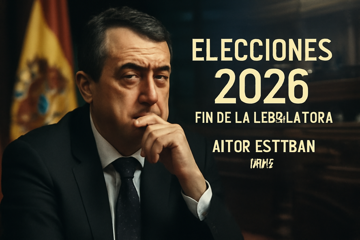 El PNV exige elecciones: Aitor Esteban declara el fin de la legislatura