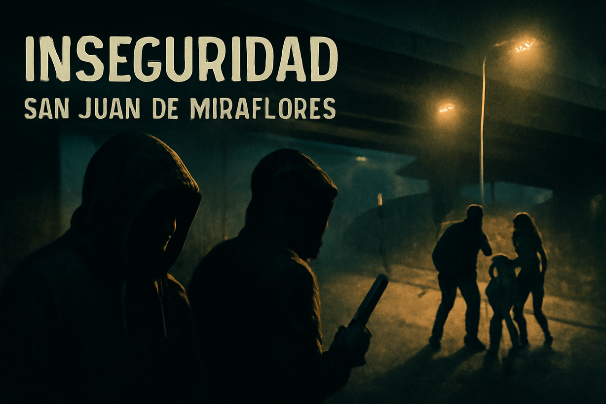 Asalto violento en San Juan de Miraflores genera alarma por seguridad