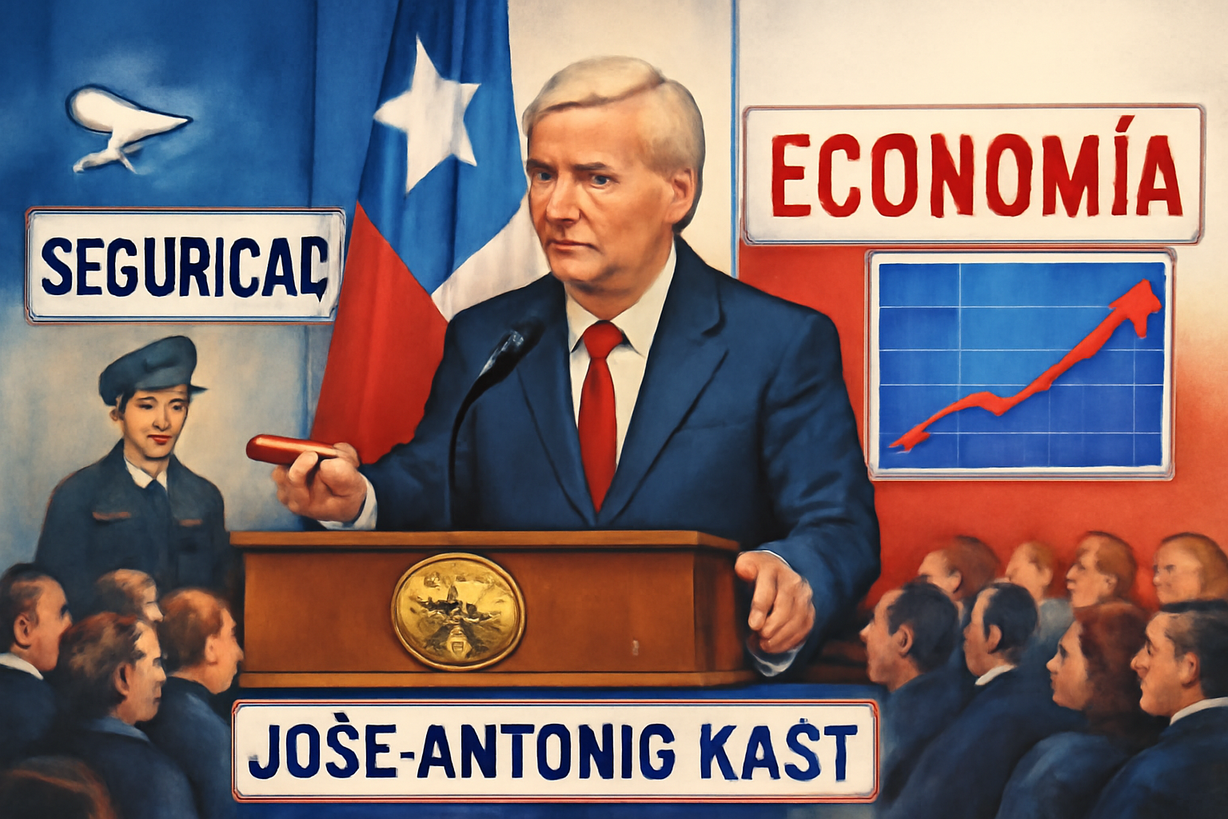 José Antonio Kast: Seguridad y Economía en su Primera Cuenta Pública