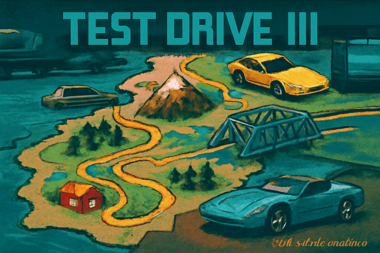 Reviviendo Test Drive III: Reconstrucción de mapas con IA