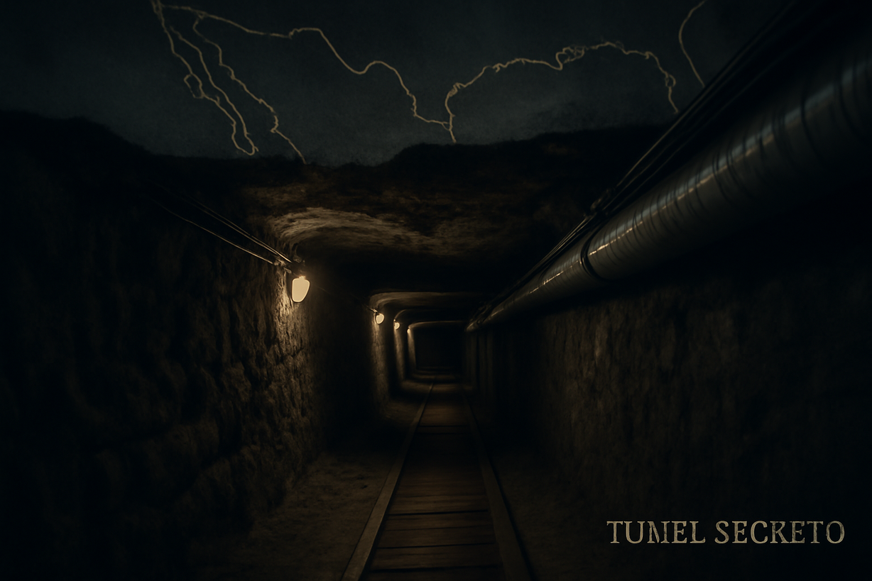 Descubren túnel subterráneo entre Tijuana y San Diego utilizado para tráfico de drogas y armas