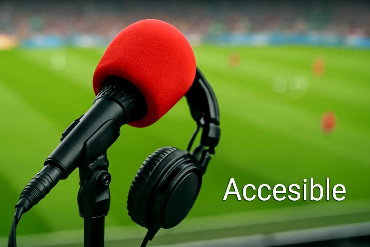 Fútbol Inclusivo: Hear Sport y la Revolución del Comentario Descriptivo