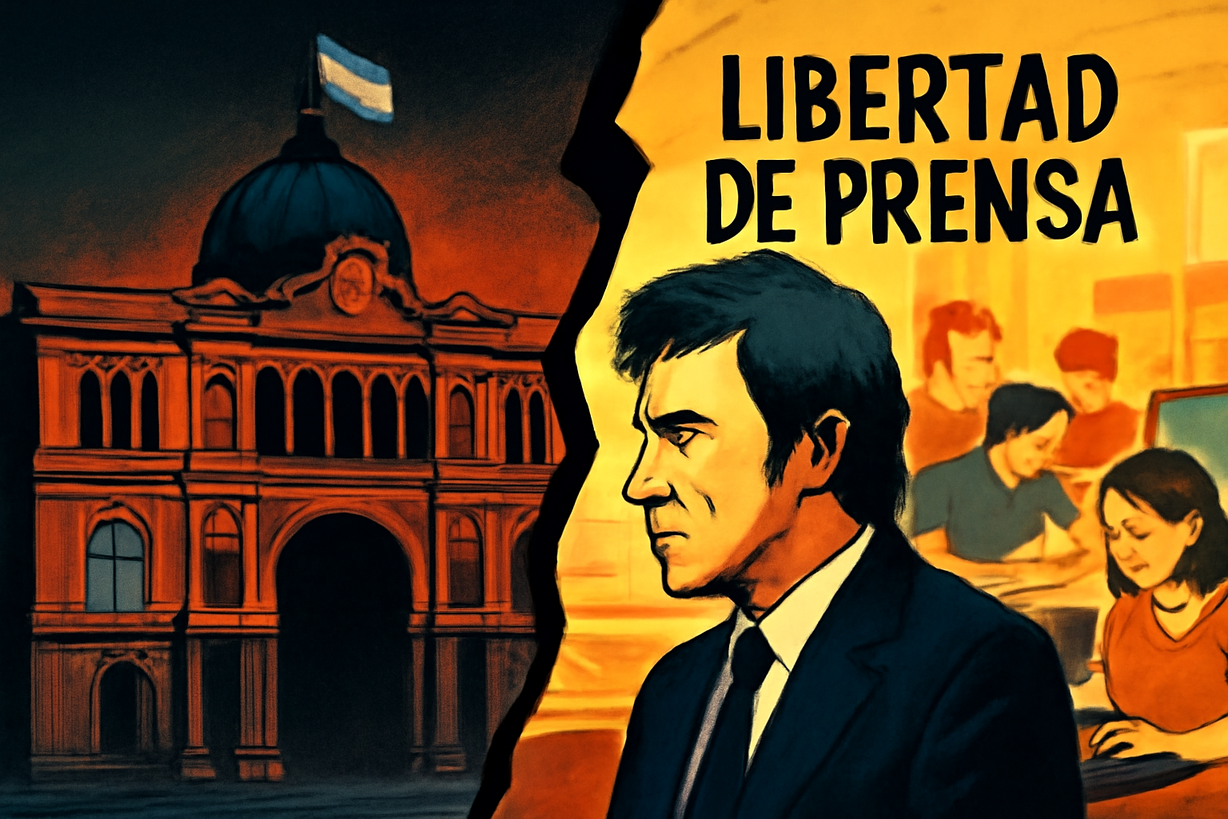 El Conflicto entre Milei y los Medios: ¿Amenaza a la Libertad de Expresión en Argentina?