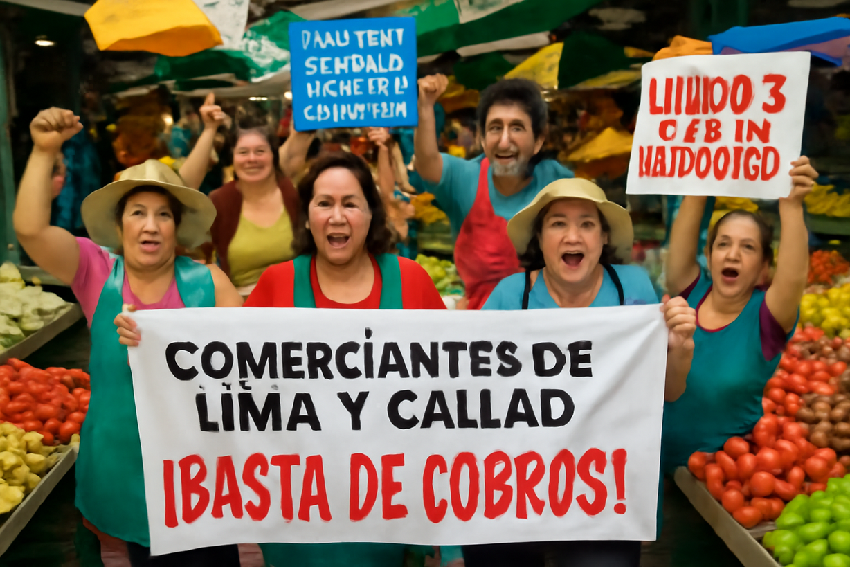 Comerciantes de Lima y Callao exigen suspensión de cobros de Sedapal