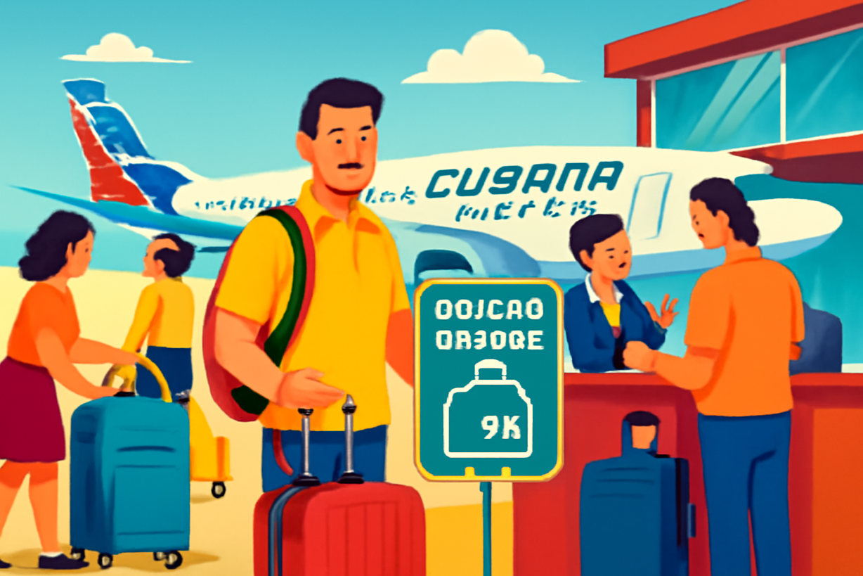 Cubana de Aviación mejora regulaciones de equipaje en vuelos nacionales