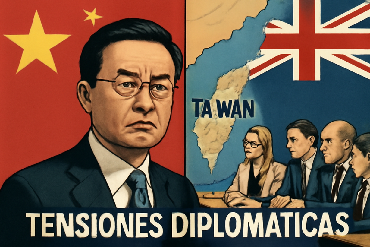 China sanciona a legisladores neozelandeses por visita a Taiwán