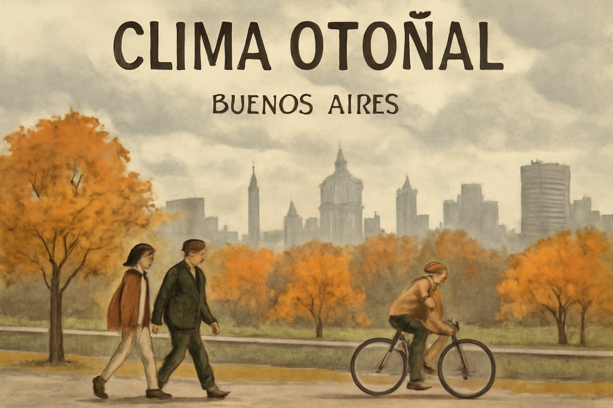 Clima otoñal estable en Buenos Aires para el 4 de junio de 2026