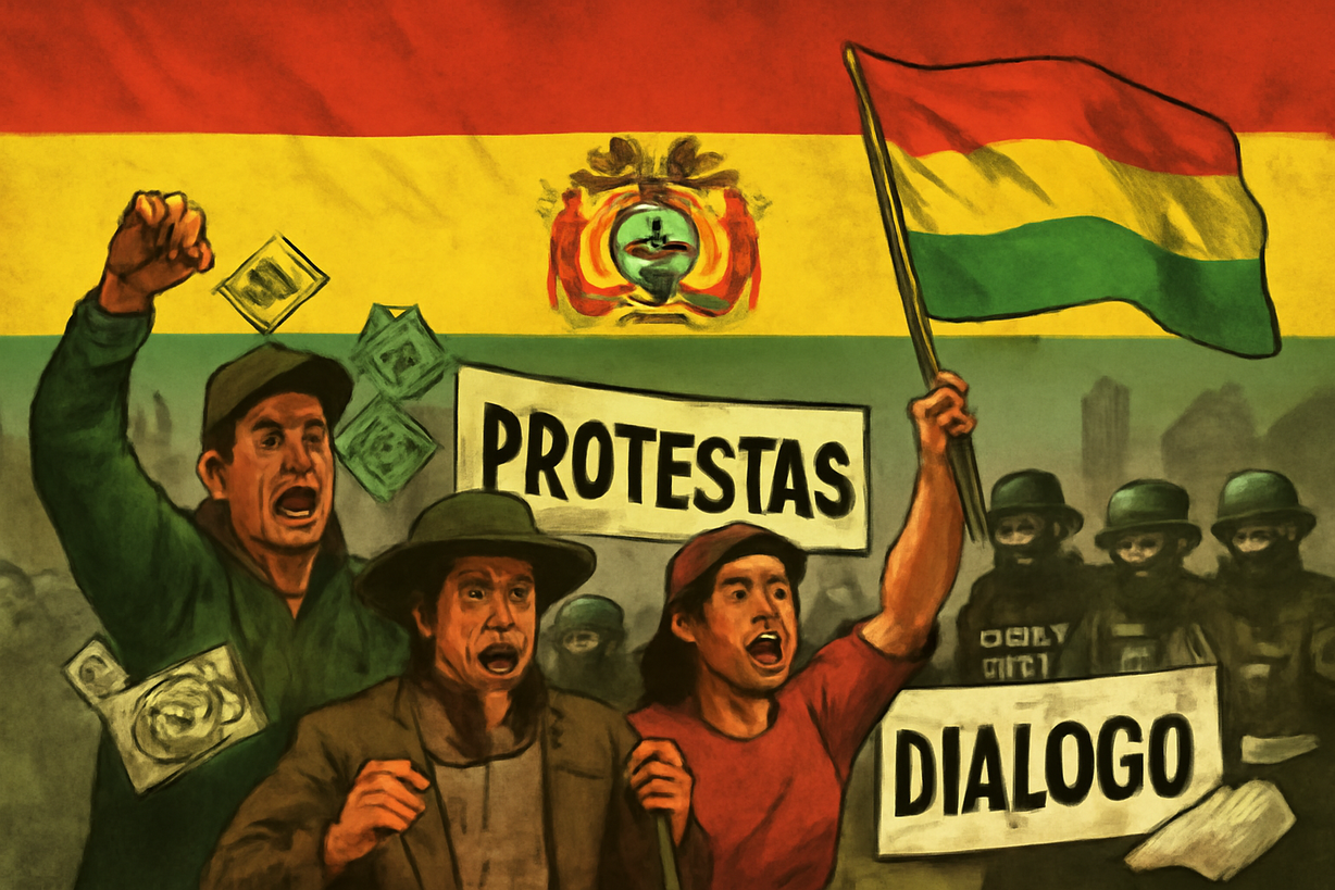 Bolivia en Crisis: Paz Llama al Diálogo Frente a Protestas y Narcotráfico